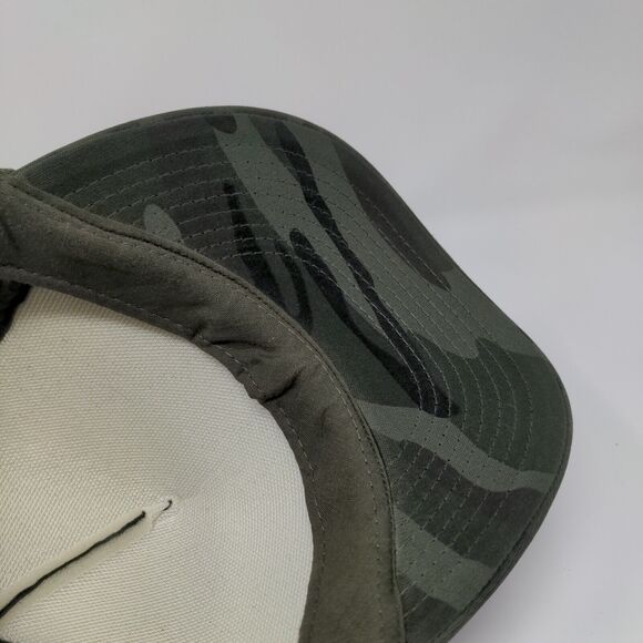 D'lights Posse Snapback Rope Trucker Hat Camo OSFA Mesh Back Cobra - Picture 7 of 8